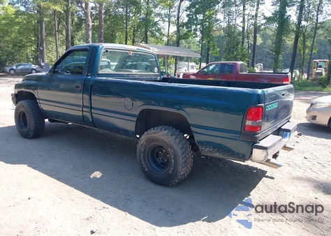 1995 Dodge Ram 1500 из США, поврежденный, VIN 1B7HF16Y2SS371527